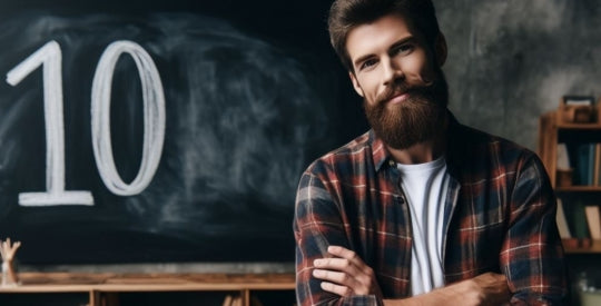 10 conseils de soins naturels pour la barbe !