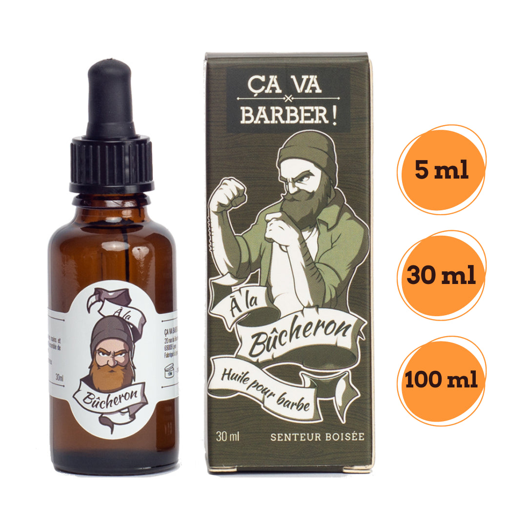 Huile pour barbe "à la Bûcheron"