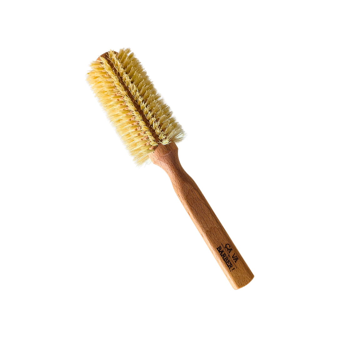 Brosse pour brushing de barbe en fibre de cactus